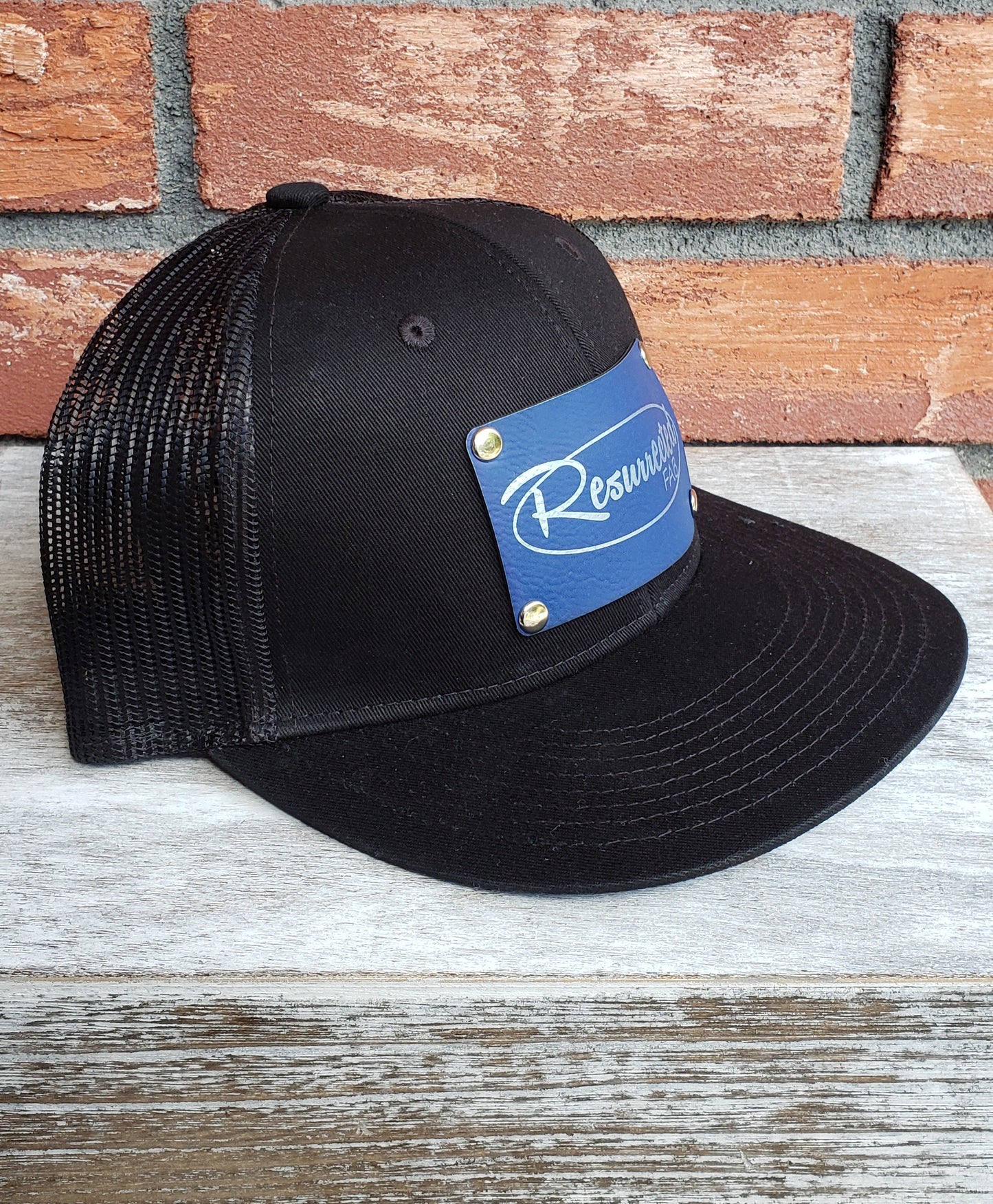 Hat - Dark Blue Patch